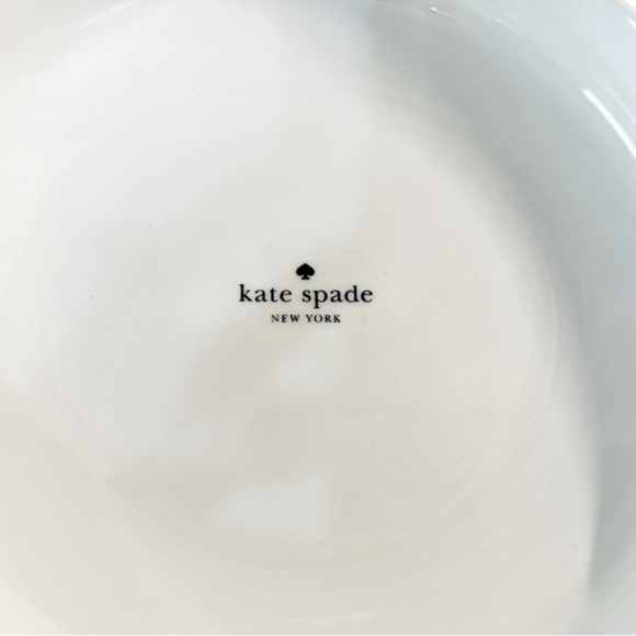 NEW VHTF ♠️Lenox/KATE SPADE♠️ Red Polka Dot PASTA BOWL - Picture 5 of 7